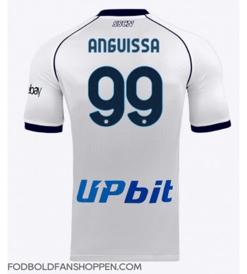 SSC Napoli Frank Anguissa #99 Udebanetrøje 2023-24 Kortærmet